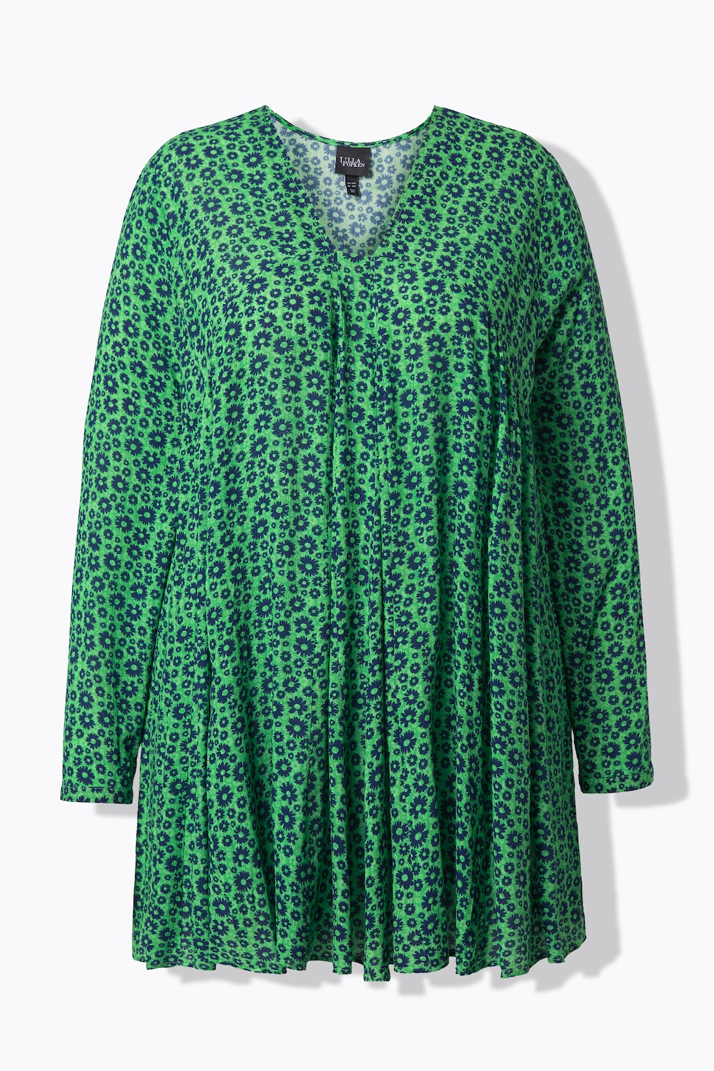 Stora storlekar Blus, Dam, grön, storlek: 50/52, Viskos, Ulla Popken