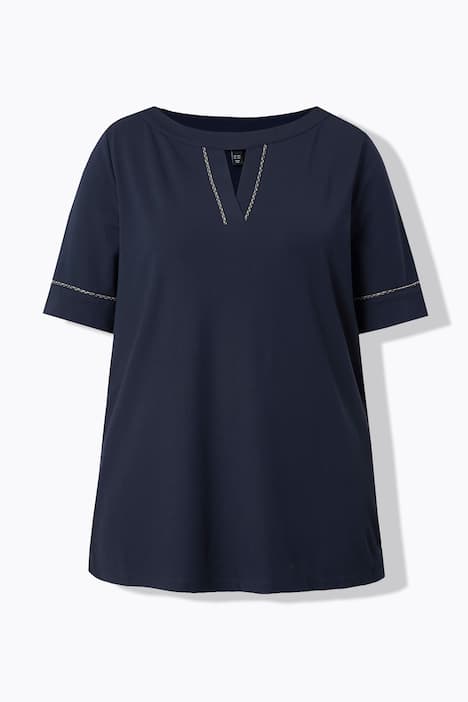 Beaded Trim Punto di Roma Tee