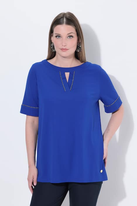 Beaded Trim Punto di Roma Tee