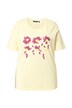Tričko, květy, Classic, kulatý výstřih, krátké rukávy