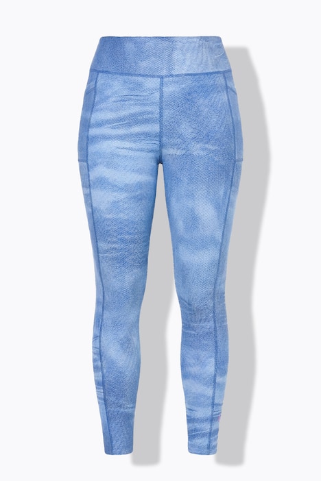 Lifestyle Leggings, DenimPrint ,Elastikbund