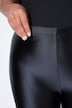 Leggings, Neonfarbe oder Schwarz, Elastikbund