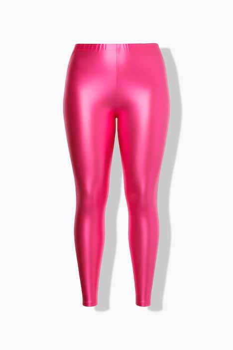 Leggings, Neonfarbe oder Schwarz, Elastikbund