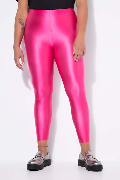 Leggings, Neonfarbe oder Schwarz, Elastikbund