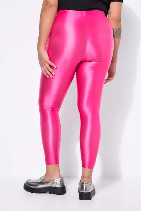 Leggings, Neonfarbe oder Schwarz, Elastikbund