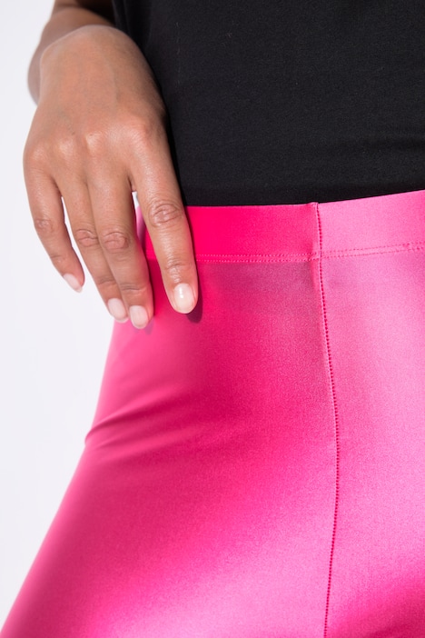 Leggings, Neonfarbe oder Schwarz, Elastikbund