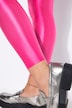 Leggings, Neonfarbe oder Schwarz, Elastikbund
