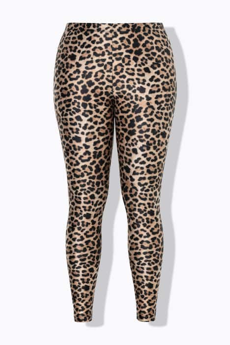 Leggings, Leomuster, Elastikbund