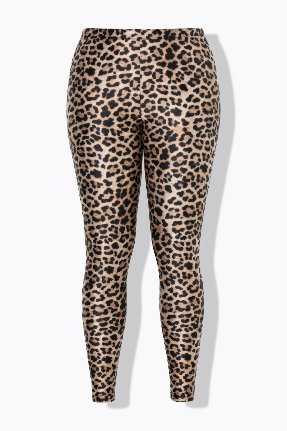 Stora storlekar Leggings, Dam, beige, storlek: 52, Syntetfibrer/Elastan, Angel of Style