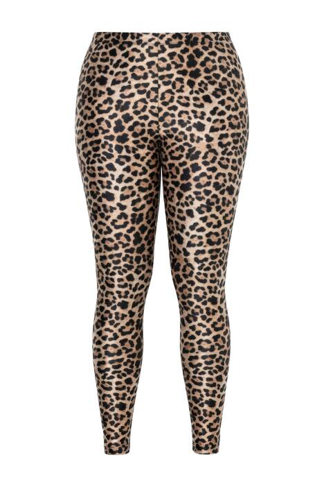 Legíny, leopardí vzor, elastický pas