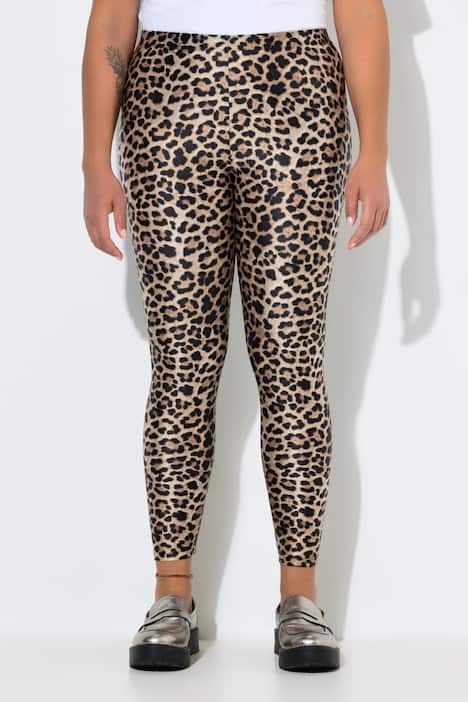 Leggings, Leomuster, Elastikbund