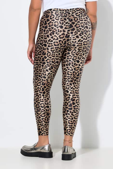 Leggings, Leomuster, Elastikbund