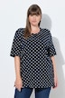 T-Shirt, Punkte, Relaxed, Rundhals, Halbarm