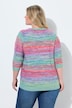 Pullover, bequeme Passform, Melange-Linksstrick
