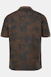 Polo JP 1880 à manches courtes, tissu piqué dans un imprimé all-over - jusqu'au 8 XL