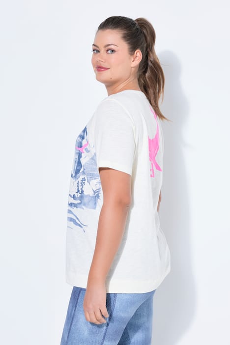 T-shirt 1/2 Arm , Rundhals, Cool dyed, OEKO-TEX