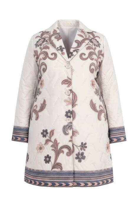 Blejzrová bunda, A střih, potisk výšivky, klopový límec