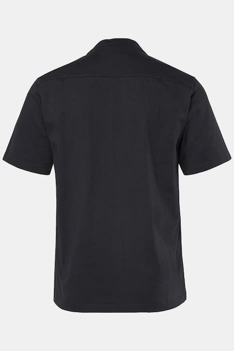 JP1880 jersey overhemd, korte mouwen, Cubaanse kraag, Cuba Fit, tot 8XL