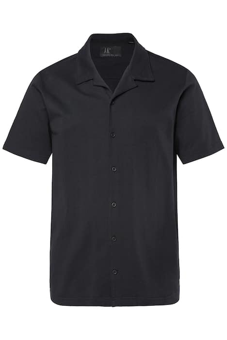Žerzejová košile JP1880, krátké rukávy, Cuba límeček, Cuba střih, do 8XL