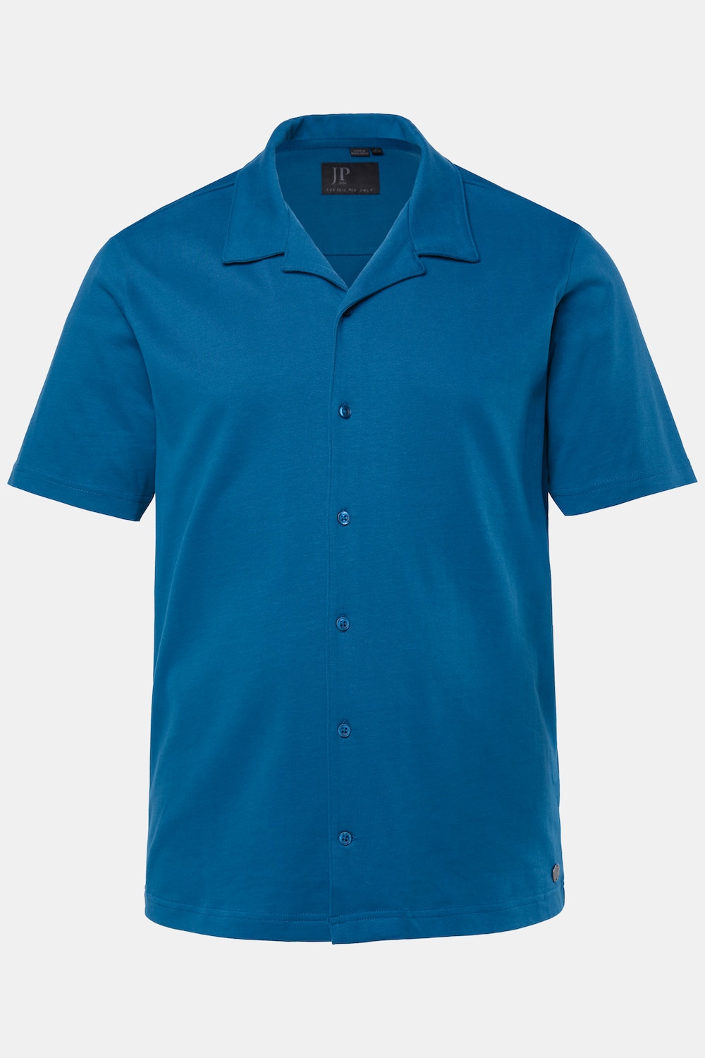 Jerseyhemd, Halbarm, Cuba-Kragen, Cuba Fit, bis 8 XL