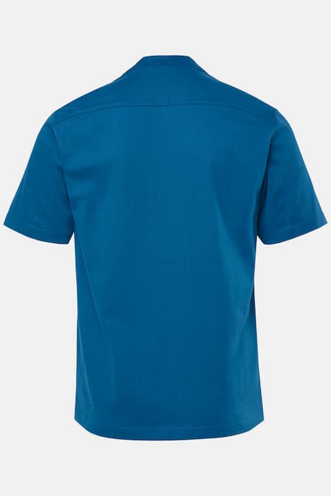 JP1880 jersey overhemd, korte mouwen, Cubaanse kraag, Cuba Fit, tot 8XL