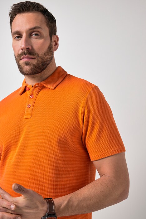 pikeepaita, lyhyet hihat, vohvelipikeetä, Vintage Look, suurin koko 8XL