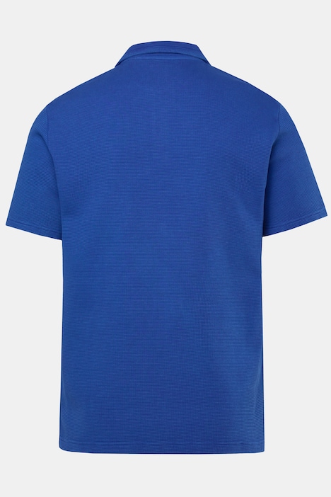 pikeepaita, lyhyet hihat, vohvelipikeetä, Vintage Look, suurin koko 8XL