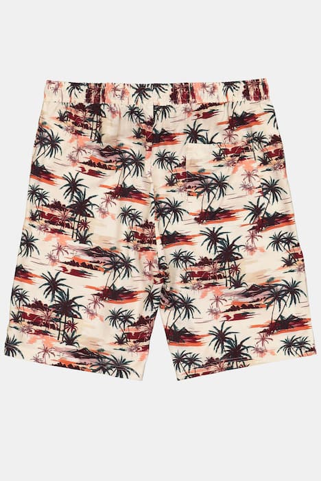 JP1880 Bermuda, Schlupfbund, Viskose, Alloverprint, bis 8 XL