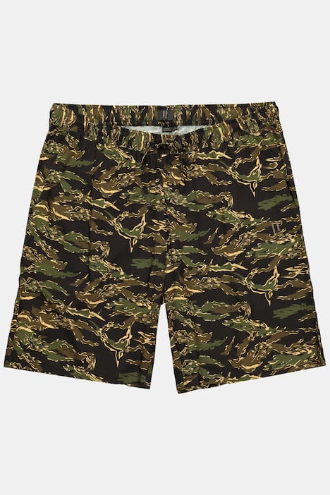 JP1880 bermuda, elastische instapband, viscose, all-overprint, tot 8XL