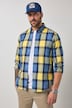 geruit overhemd, lange mouwen, buttondown kraag, Modern Fit, tot 8XL