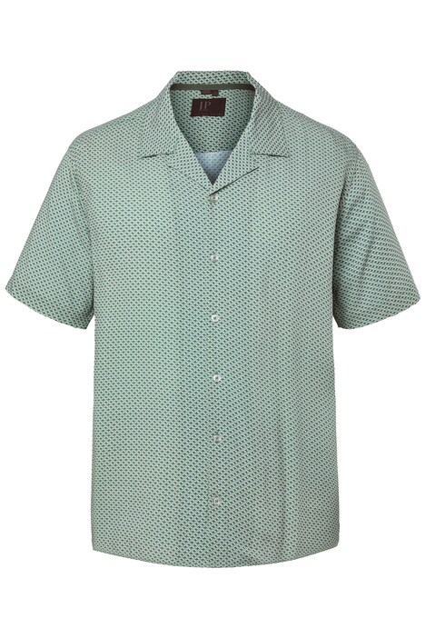 Košile, polo rukávy, Cuba límec, celoplošný potisk, střih Cuba, do velikosti 8XL