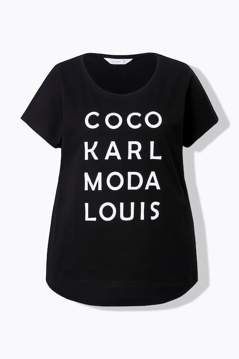 T-shirt, oversize, napis Designer