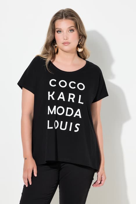 T-shirt, oversize, napis Designer