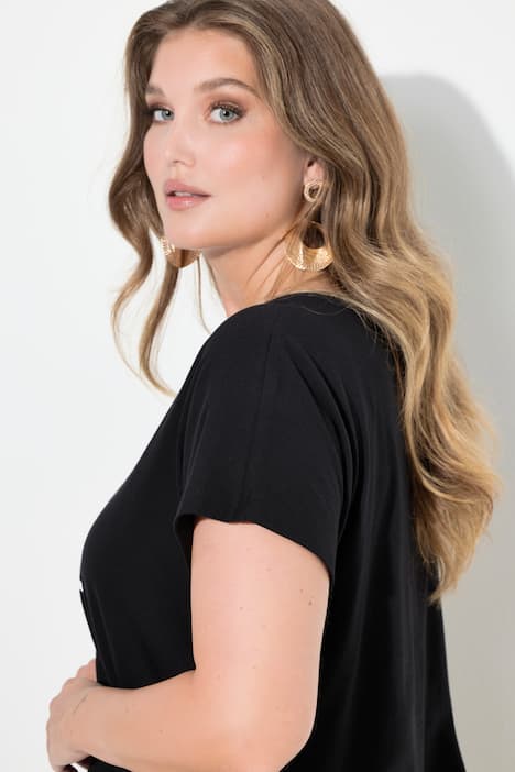 T-shirt, oversize, napis Designer