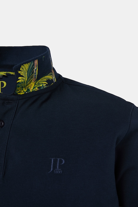 Poloshirt, Halbarm, Piqué, Print Unterkragen, bis 8 XL