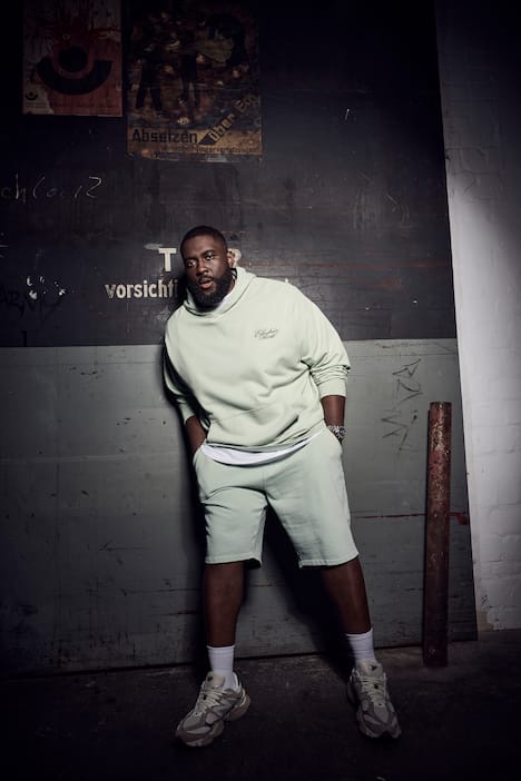 STHUGE Hoodie, oversized, Rücken-Print, Vintage Look, bis 8 XL