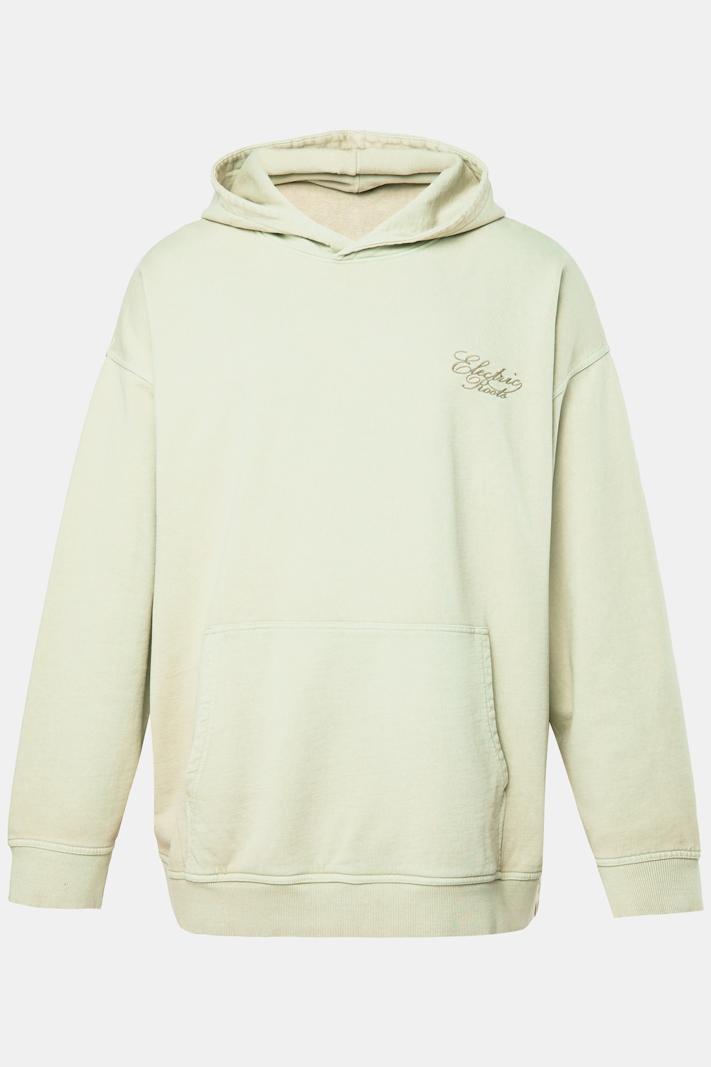 Stora storlekar Hoodie, Her, turkos, storlek: XXL, Bomull, STHUGE