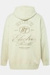 STHUGE Hoodie, oversized, Rücken-Print, Vintage Look, bis 8 XL