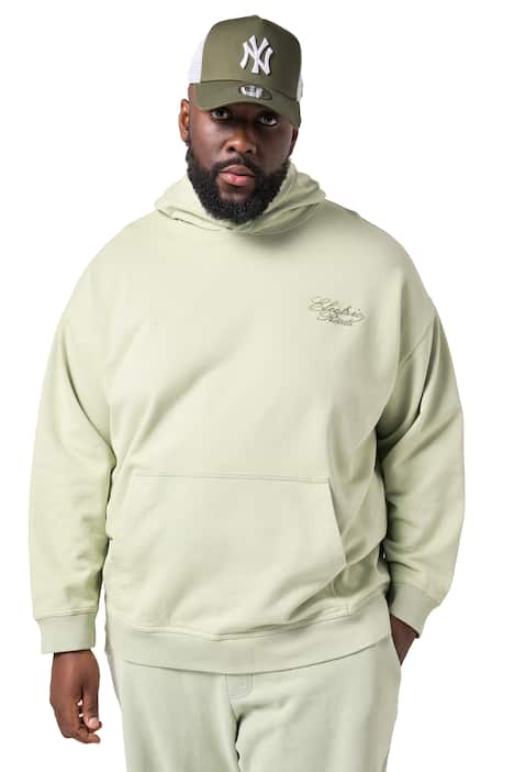 Mikina, oversize, potisk na zádech, vintage vzhled, do 8XL