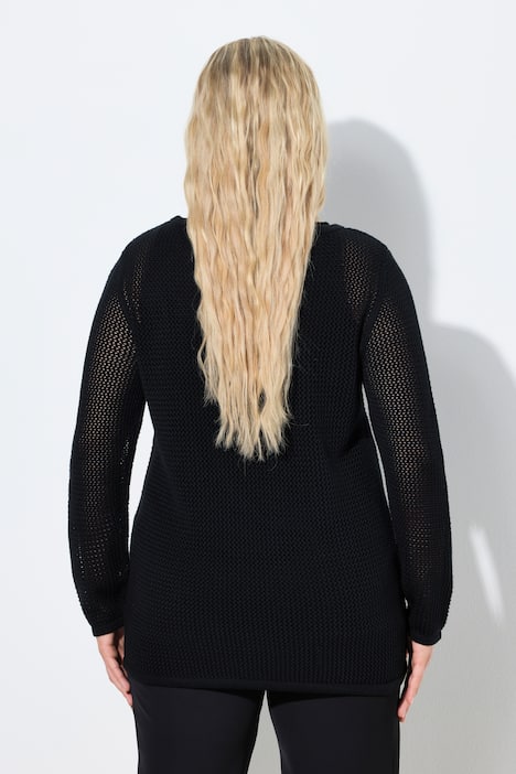 Neulepusero, venepääntie, nauha helmassa, pitkät hihat