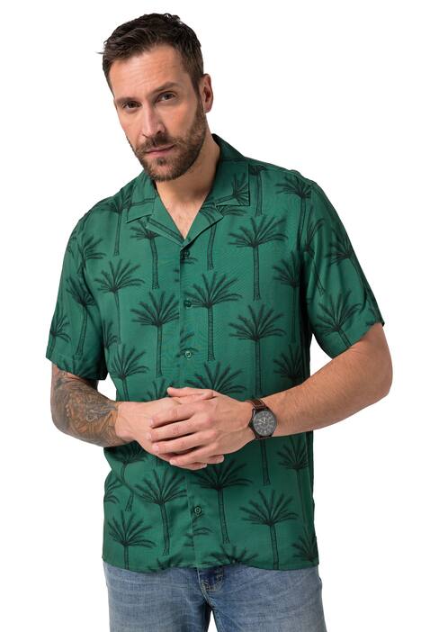 Košile, polodlouhé rukávy, Cuba límeček, celoplošný potisk, střih Cuba, do velikosti 8XL