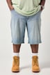 STHUGE Jeans-Bermudashorts, 5-Pocket, Baggy Fit, til str. 72