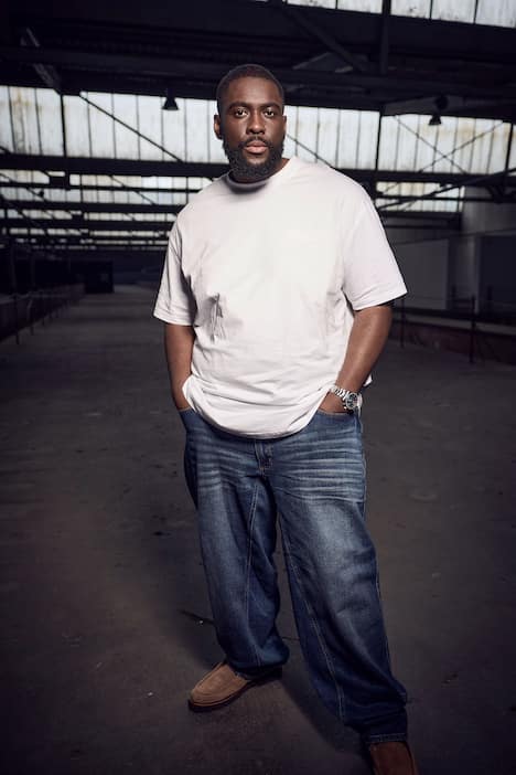 STHUGE Balloon-Jeans, 5-Pocket, weiter Balloon-Fit, Vintage Look, bis Gr. 72