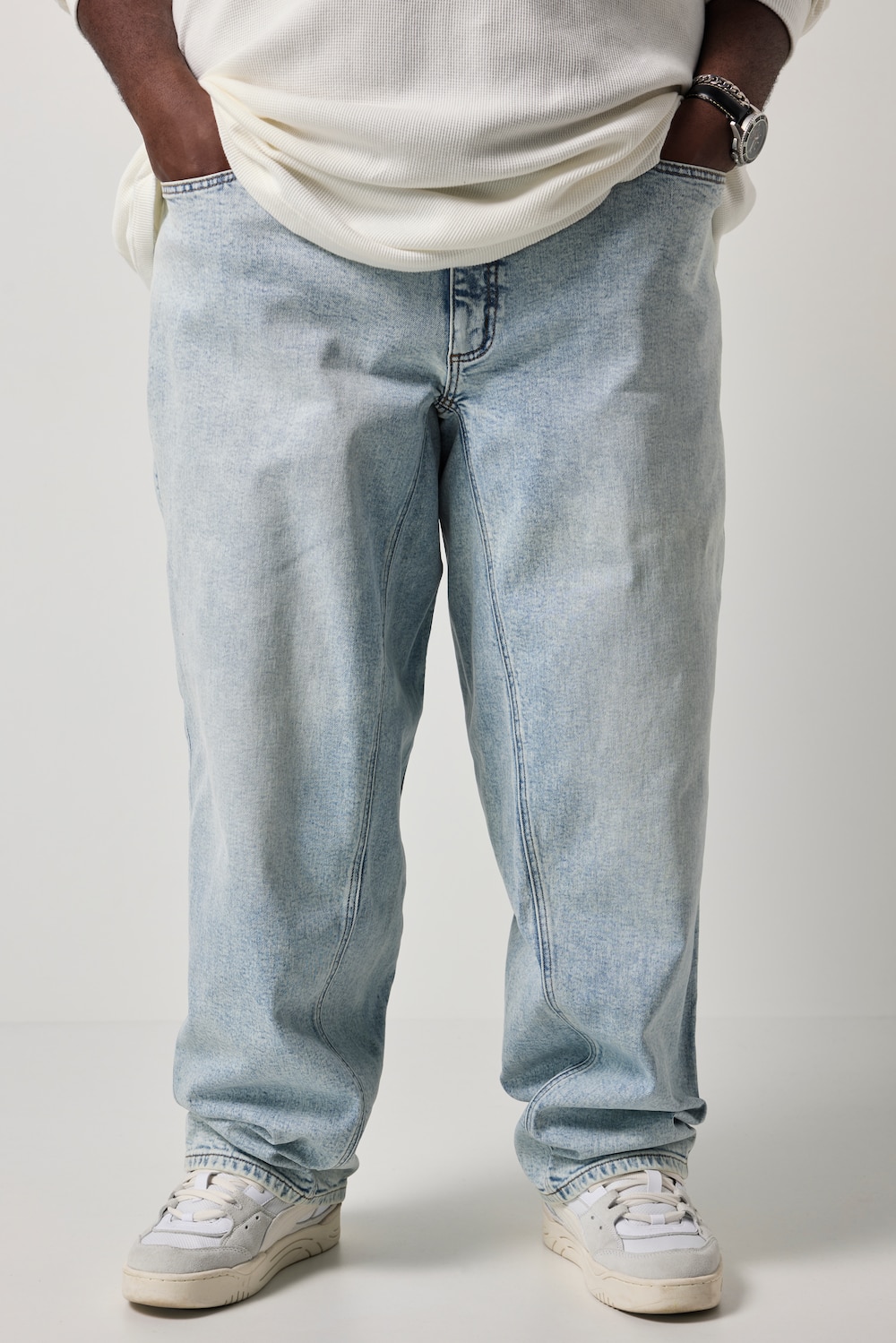 Balloon-Jeans, 5-Pocket, weiter Balloon-Fit, Vintage Look, bis Gr. 72