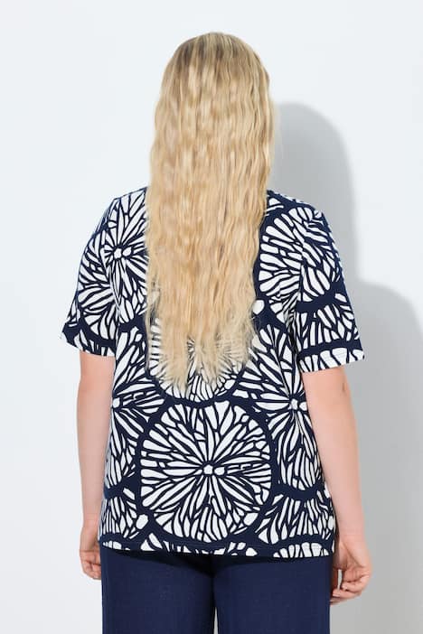 Paita, V-pääntie, lyhyet hihat