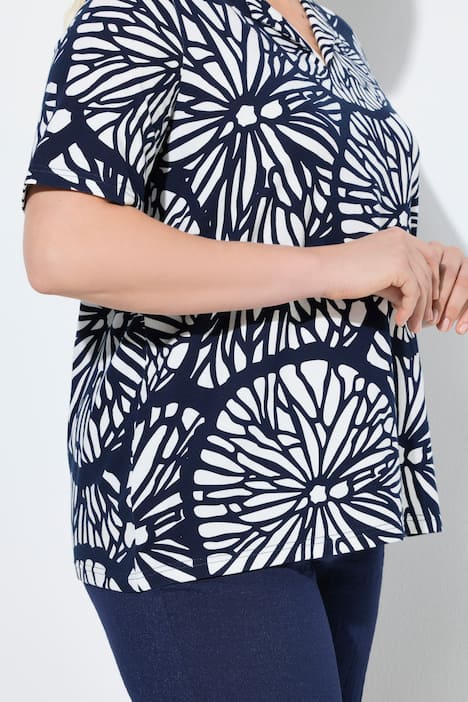 Paita, V-pääntie, lyhyet hihat