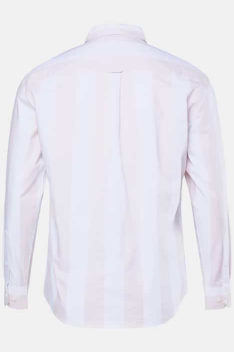 Chemise à rayures STHUGE, manches longues et col Kent, coupe Modern Fit - jusqu'au 8 XL