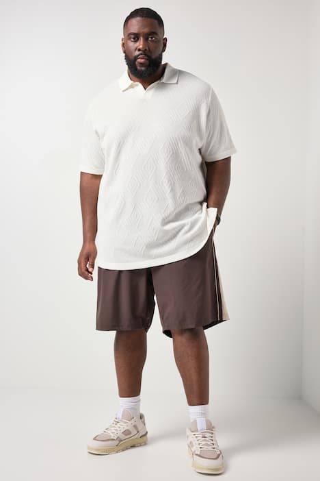 STHUGE Bermuda, Elastikbund, Seitenstreifen, schnell trocknend, bis 8 XL