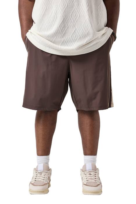 Bermudy STHUGE, elastický pas, postranní pruhy, rychleschnoucí, do 8XL