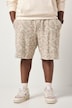 STHUGE Sweat-Bermuda, Muster, Relaxed Fit, bis 8 XL